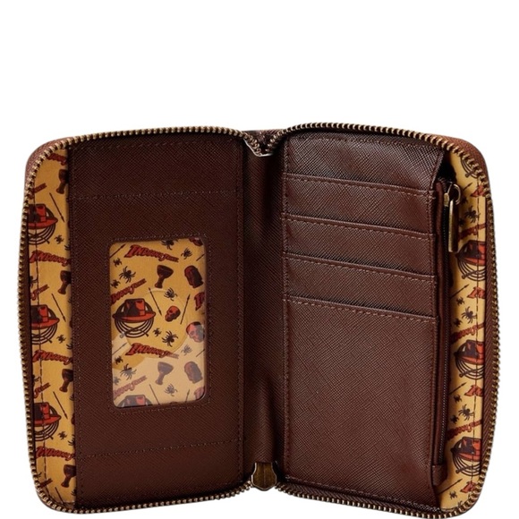 Loungefly Funko Indiana Jones Raiders of The Lost Ark Wallet NWT - Picture 4 of 5